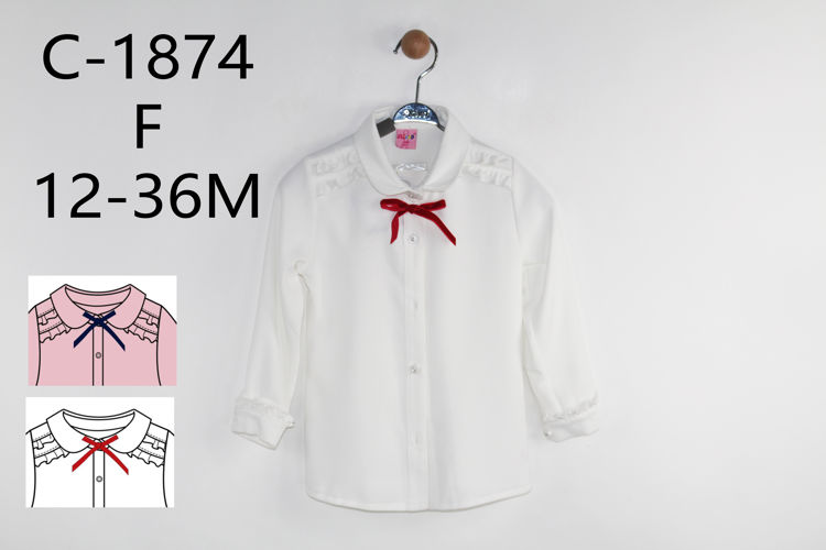 Picture of C1874 GIRLS SMART SHIRT
